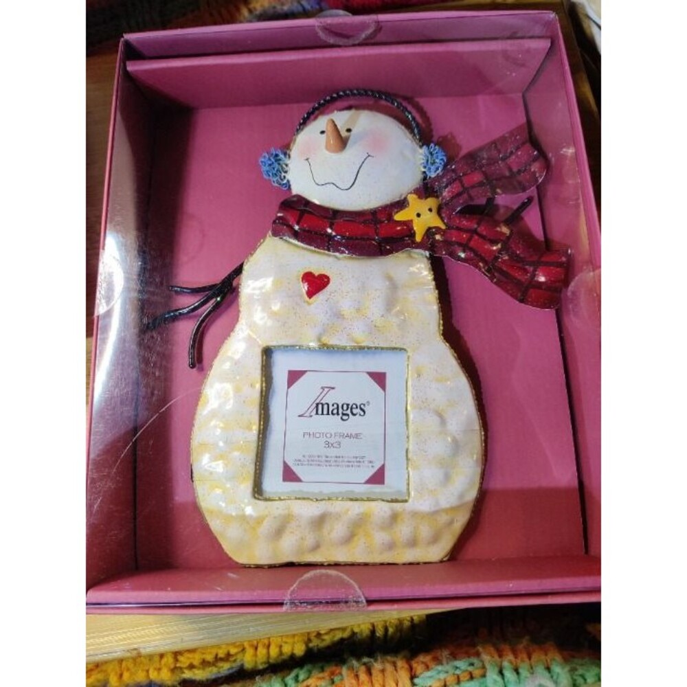 Snowman Picture Frame